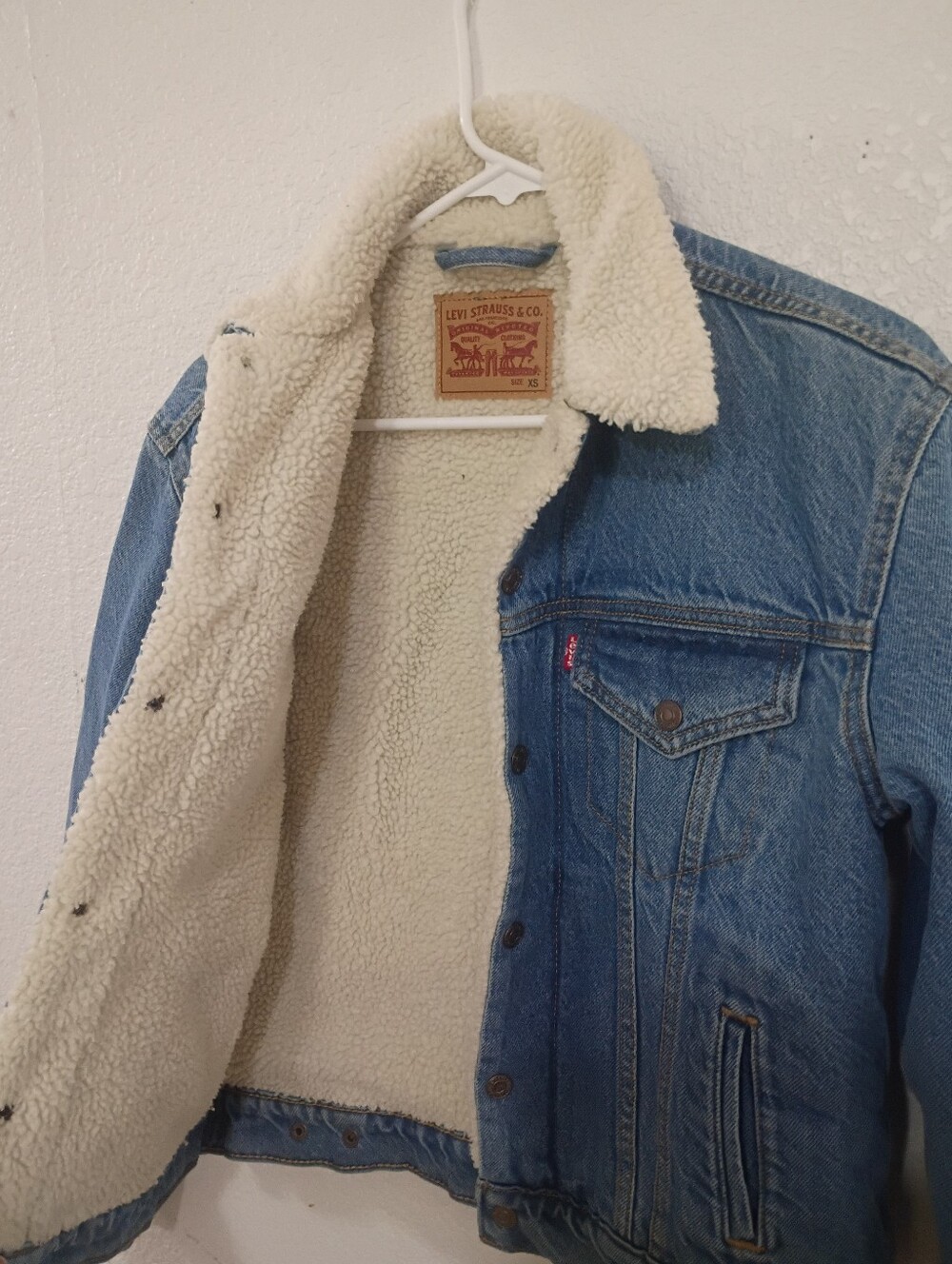 Levi's Blue Denim Jacket - Picture 4 of 13